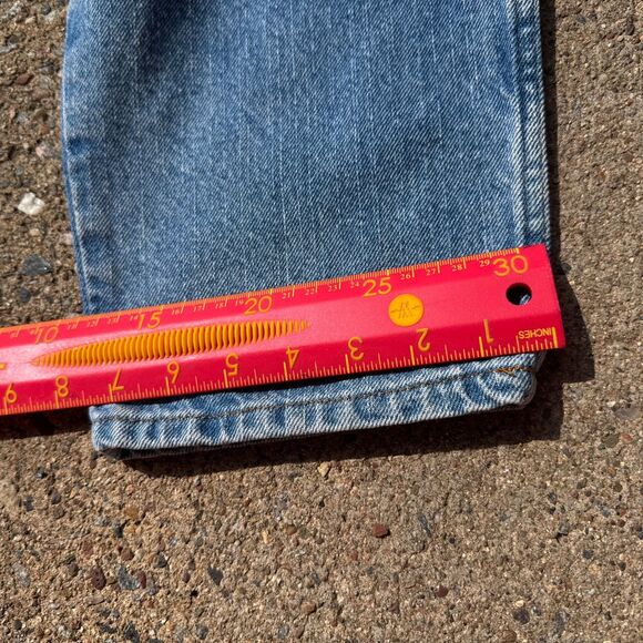 Faded Glory Women 18 Petite Relax Fit Stone Wash Denim Jeans RN21276 Vintage Y2K - Picture 6 of 10